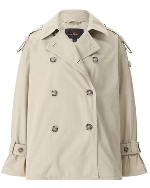 Peuterey Double-Breasted Coats - Neutro