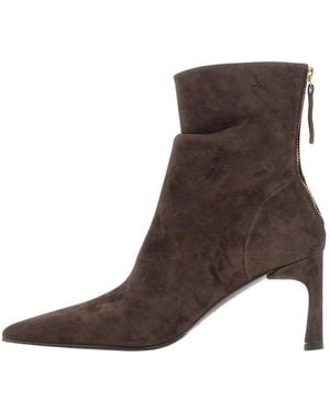 Halmanera Heeled Boots - Brown