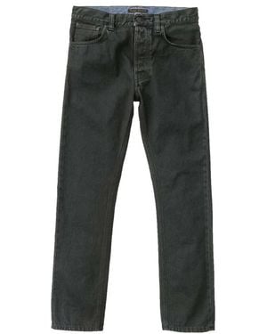 Nudie Jeans Straight Fit Jeans - Grey