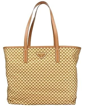 Prada Shopping Bags - Metallic