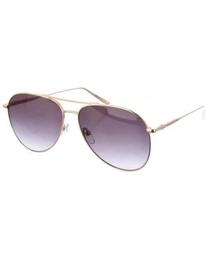 Longchamp Accessoires ,Grijs ,Zonnebril - Paars