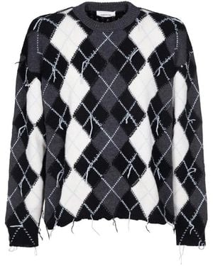 ATOMOFACTORY Round-Neck Knitwear - Nero