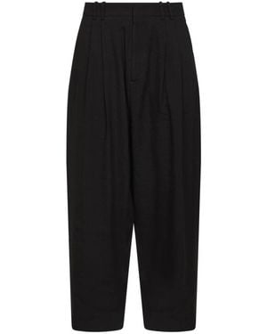Studio Nicholson Wide Trousers - Black