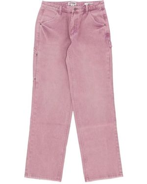 Guess Straight Trousers - Pink