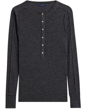Soeur Long Sleeve T-Shirts - Black