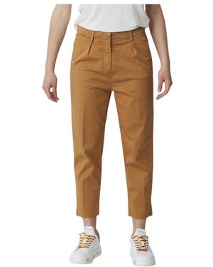 Mason's Cropped Trousers - Natural