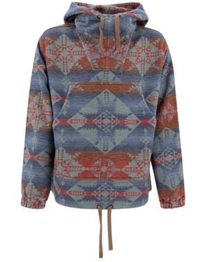 Beams Plus Hoodies - Azul