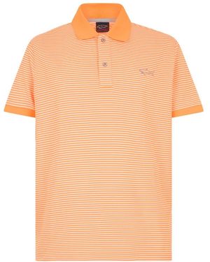 Paul & Shark Polo Shirts - Orange