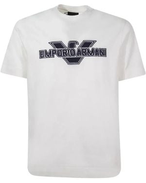 Emporio Armani T-Shirts - White