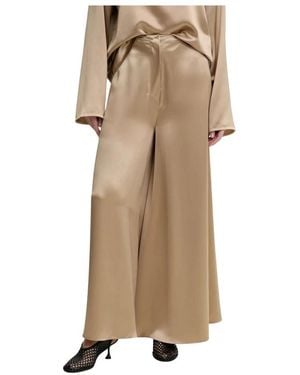 Nanushka Wide Trousers - Neutro