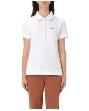 Barbour Polo Shirts - Bianco