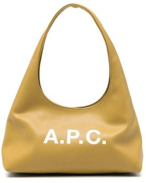 A.P.C. Baby Ninon Umhängetasche - Gelb