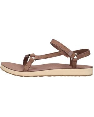 Teva Original Universal Slim Leder Sandale - Braun