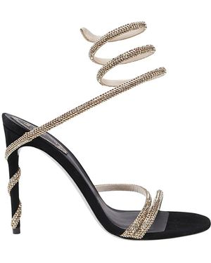 Rene Caovilla Shoes - Metallic