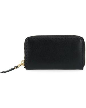 Comme des Garçons Klassische Leder Geldbörse - Schwarz