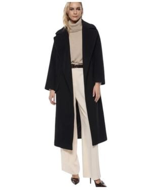 Imperial Single-Breasted Coats - Black