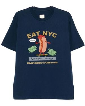 Emporio Armani T-Shirts - Blue