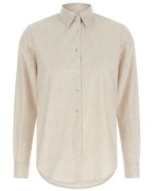 Xacus Marta Flanella Shirt - Wit