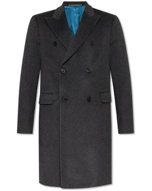 Paul Smith Double-Breasted Coats - Zwart