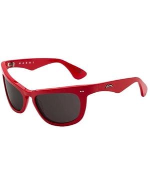 Marni Isamu Sonnenbrille - Rot