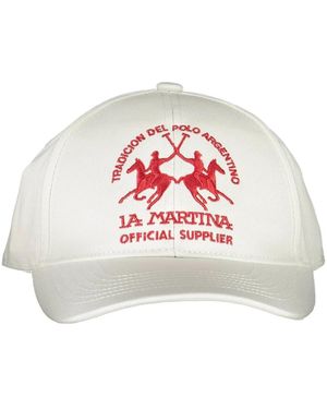 La Martina Caps - White