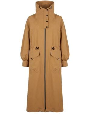 Herno Trench Coats - Marrone