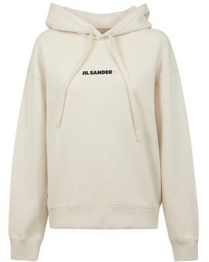 Jil Sander Hoodies - Blanc