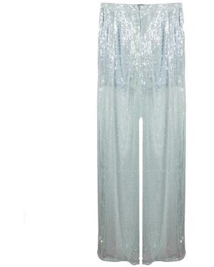 TWENTYFOUR Wide Trousers - Azul