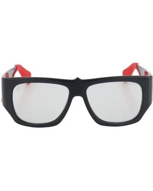 Christian Louboutin Markante Acetat-Brille - Schwarz