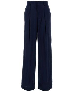 Alberta Ferretti Wide Trousers - Blue