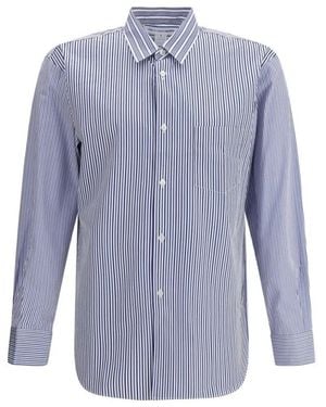 Comme des Garçons Casual Shirts - Blue
