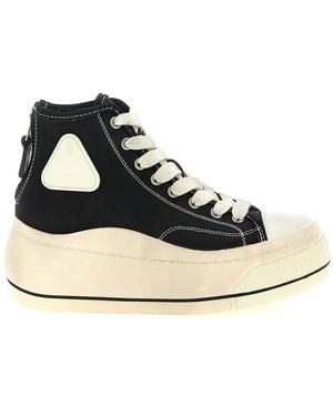 R13 High Top Sneaker - Blau