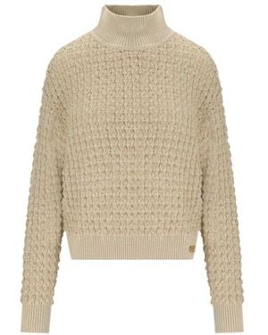 Elisabetta Franchi Turtlenecks - Natural