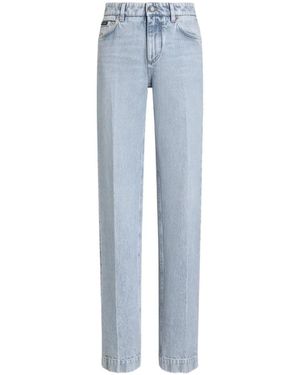 Dolce & Gabbana Straight Jeans - Blu