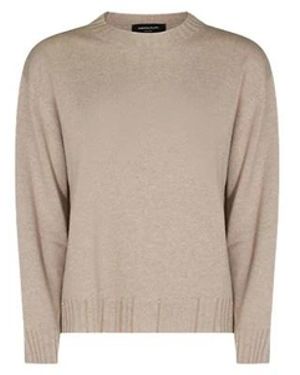 Fabiana Filippi Round-Neck Knitwear - Natural