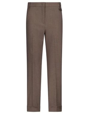 Liu Jo Straight Trousers - Brown