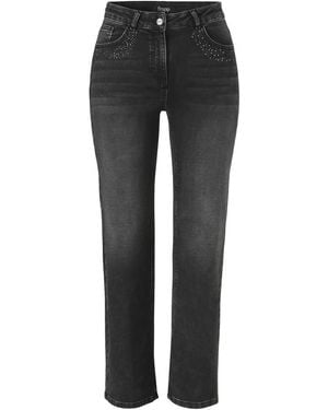 FRAPP Hose Lang Gerades Bein Jeans - Grau