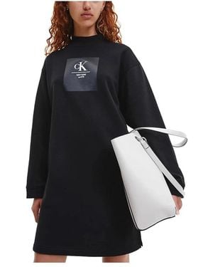 Calvin Klein Midi Dresses - Black