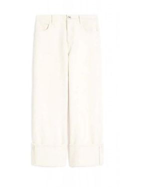 Weekend by Maxmara Cropped Jeans - White
