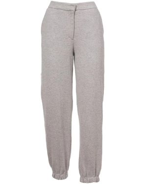 Le Tricot Perugia Joggers - Grey