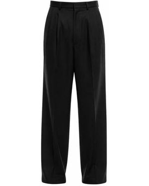 Cellar Door Straight Trousers - Negro