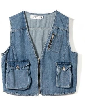 IVY Copenhagen Waistcoats - Blue