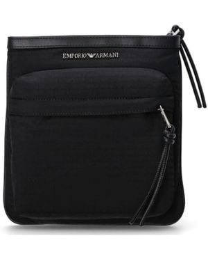 Emporio Armani Messenger Bags - Zwart