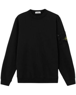 Stone Island Sweatshirts - Black
