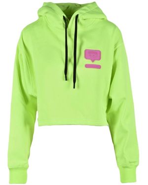 Chiara Ferragni Hoodies - Green