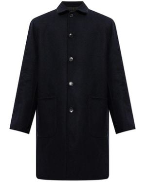 Etro Single-Breasted Coats - Azul