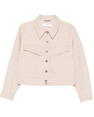 Closed Light Jackets - Natural