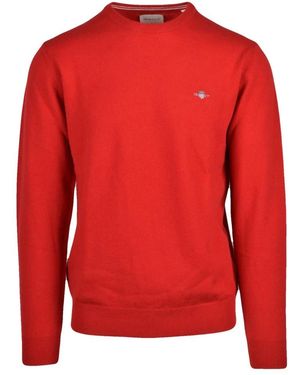GANT Pullover Mit Rundhalsausschnitt - Rot