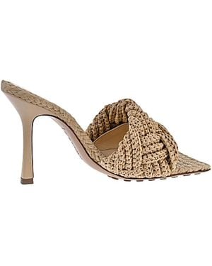 Bottega Veneta Heeled Mules - Brown