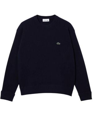 Lacoste Round-Neck Knitwear - Blue